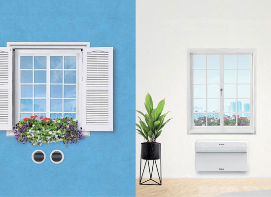 Představa inslatace klimatizace Unico